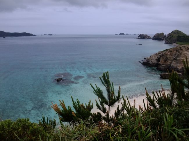 思わず声が出てしまいました。<br />展望台からはとても綺麗な海が見えます。