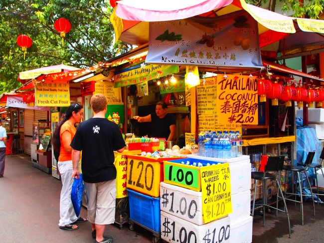 派手なジュース屋さん（笑