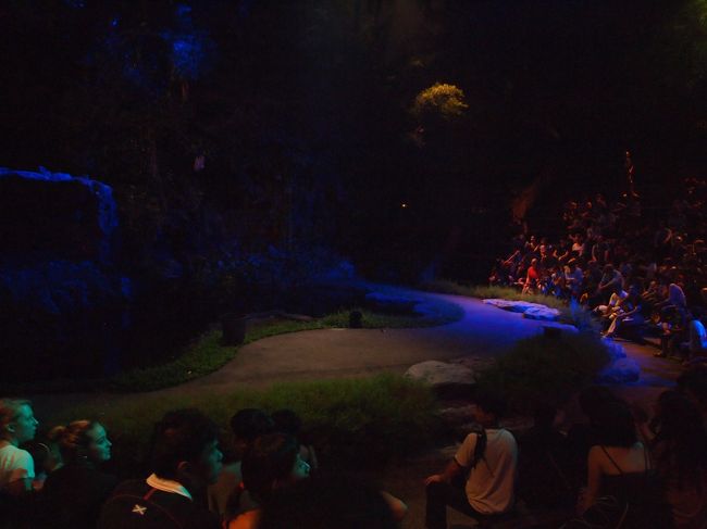 お次はショー。結構広い会場ですが、ほぼほぼ満席。