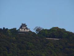 早朝、ホテルのバルコニーから見上げると岩国城が…。
今日も晴れますように。