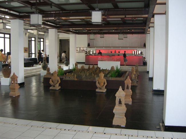 出発時間まで、ホテル内を散策