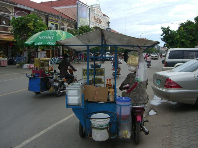 ここにも屋台バイクが！　