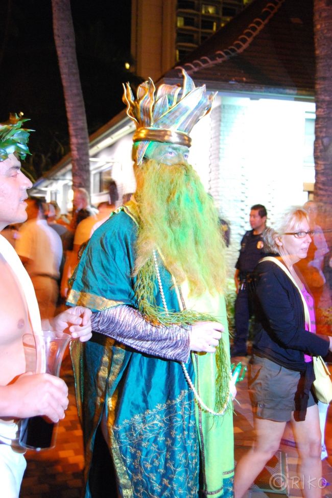 青いおじさま（笑）