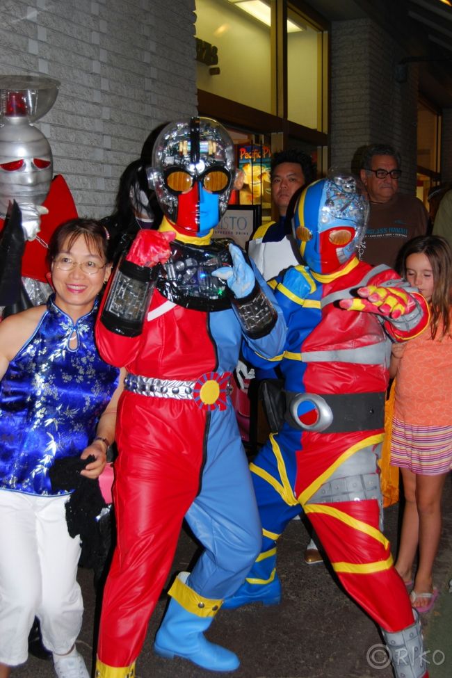 キカイダーたち。