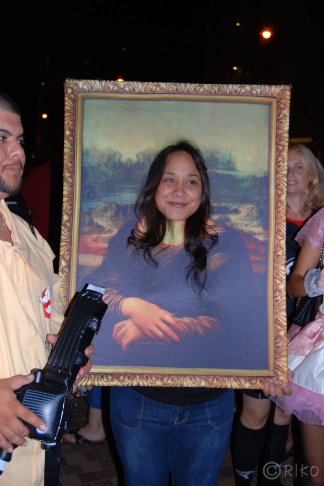 肖像画に化けた人