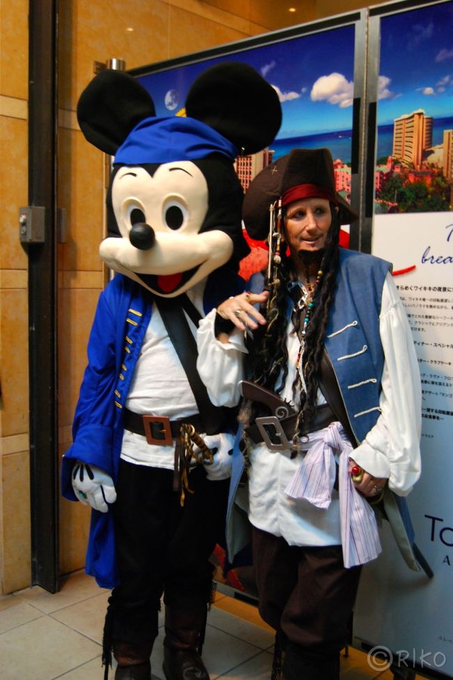 ミッキー＆スパロウ。