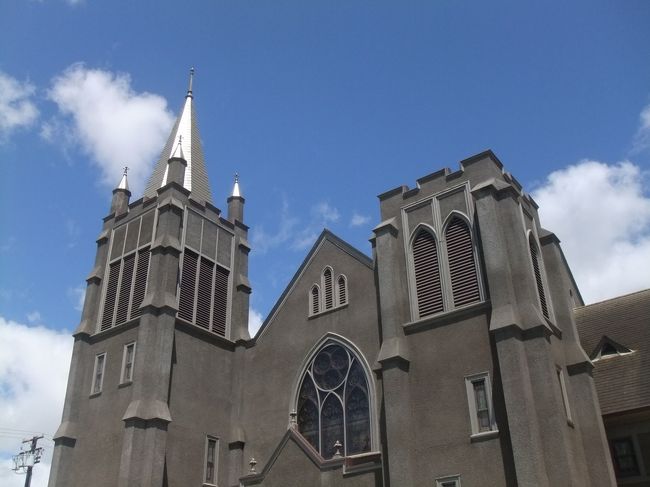 カウマカピリ教会。<br />日本人が式を挙げられる日は、<br />火曜日、木曜日と決まっているようです。