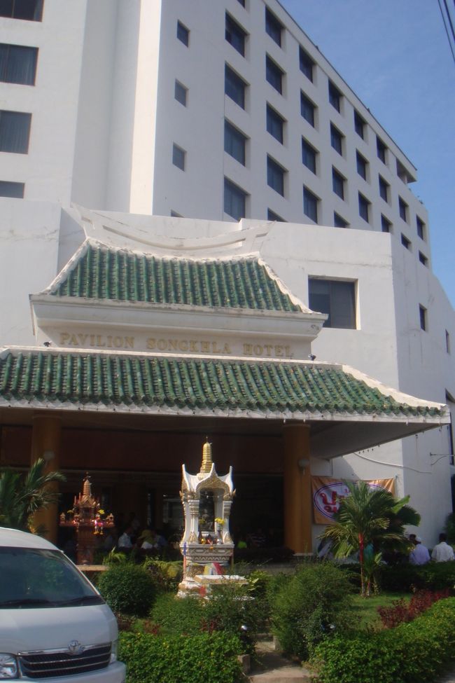 宿泊したホテル。市内中心の絶好のロケーション。