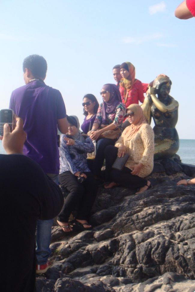 記念写真で大人気。