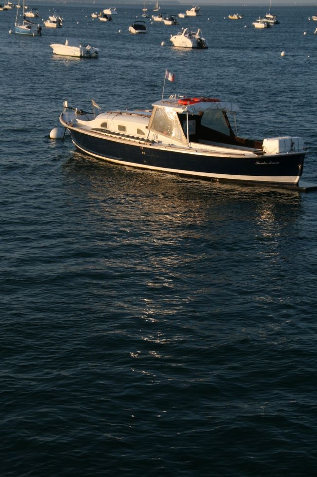 この辺はヨットの停留所。<br /><br />