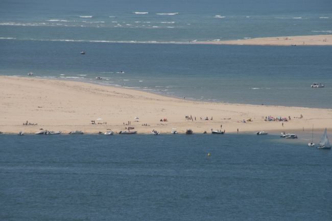 美しいアーカション湾にしばし見とれ…