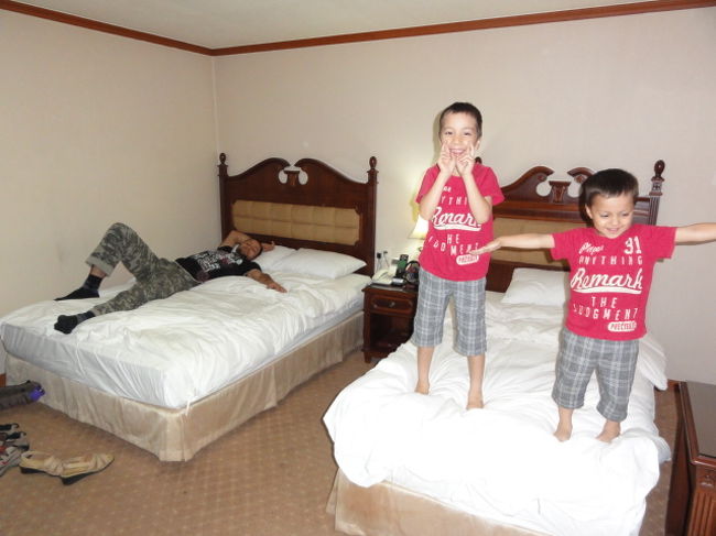 最初に泊まったホテルは<br /><br />『ニュー天地観光ホテル』<br />東大門に徒歩で行けるので、結構良かったです。<br />問題は、最初は分からなくてあまり東大門に行かなかった。<br />後で、もっと色々行けば良かったとちょっとだけ後悔。