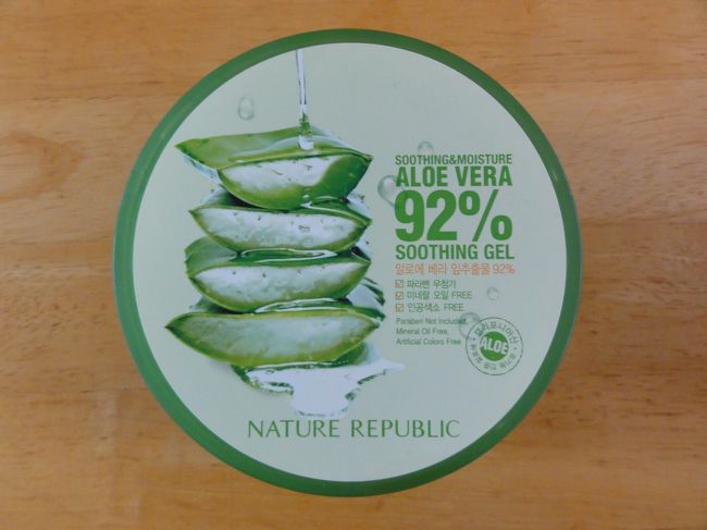 ソウルＮタワーに行った際に、ネイチャーリパブリックが入っていてそこで購入<br />たった３３００ウォンで安い。<br />旦那もアロエ好きなので気に入っています。