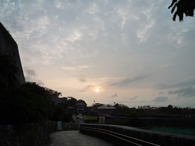 おっ！夕陽だぁ！<br />あーした天気になぁーれ！