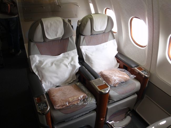 こちらはいちど乗ってみたいビジネスクラス。