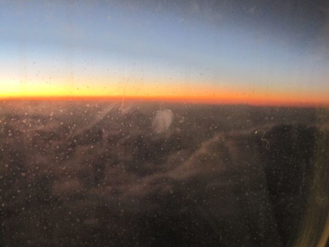 ５日間はあっという間。<br /><br />飛行機から夕焼けを眺めながら帰路に就きます。<br /><br />本当に、思い出に残る旅行でした。