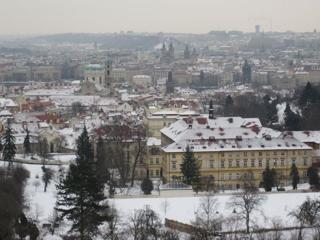 雪景色も素敵。<br />実は私、晴れ女？？？ヨーロッパで初雪かも…