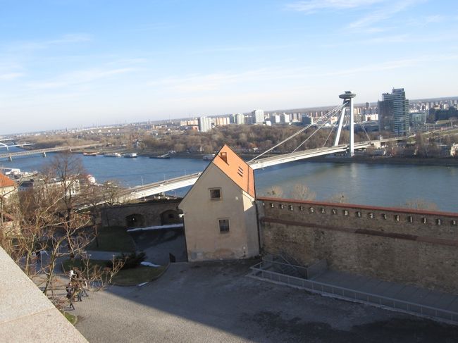 オーストリアとハンガリーが見えるポイント？？こちらがハンガリーだったかな？