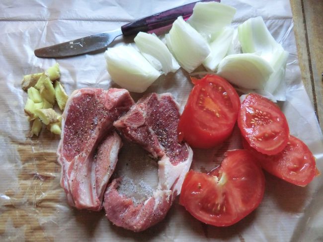 野菜も・・・たまねぎ・・・涙が出ました・・・