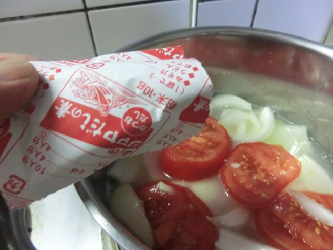 カツオだし・・・適当