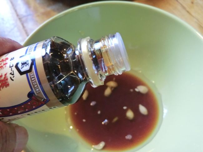 醤油をあわせて・・・ポン酢の出来上がり・・・