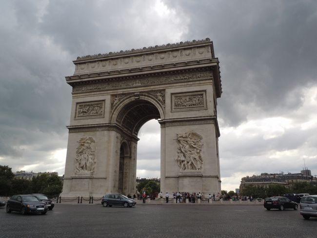 やっと凱旋門。<br />