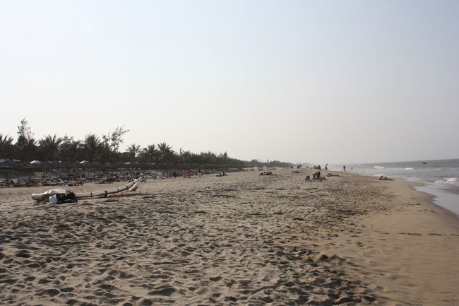 クアダイビーチ到着。<br />ものすごく欧米人だらけだった。