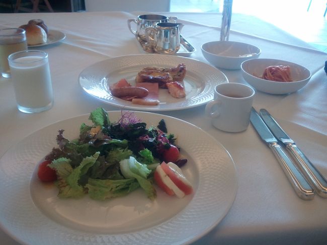 洋食ブッフェの一部。