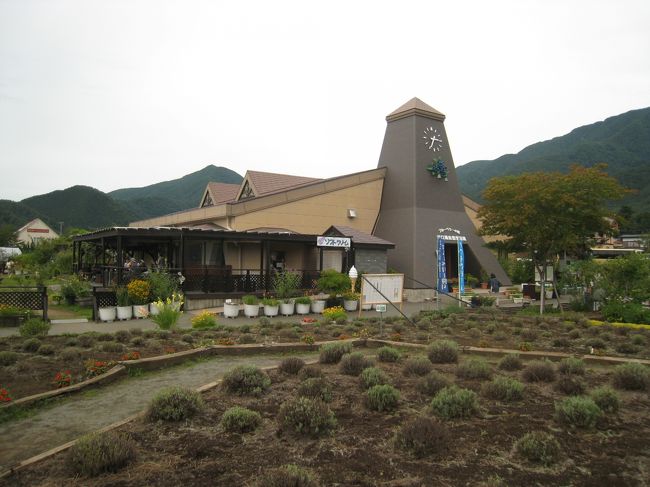 河口湖生活館。<br />ここでブルーベリーのジャム作り体験。<br />空いていると聞いていただのですが、いきなり予約の団体が入ったそうで、10時開始になりました。