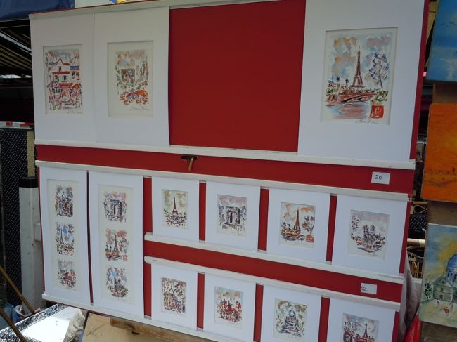 こちらのお店の絵を買いました。