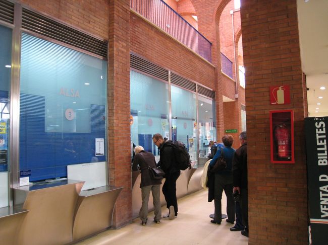 バスのチケット売り場<br /><br />