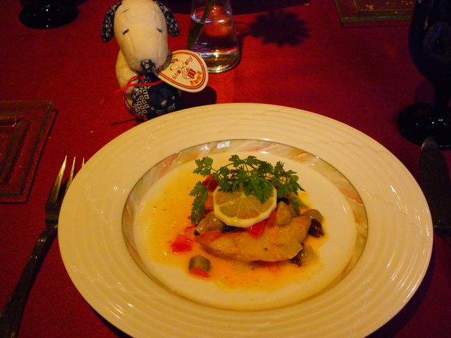 本日の魚料理。