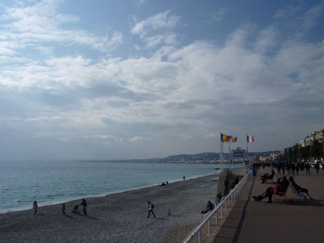 ニースの海岸