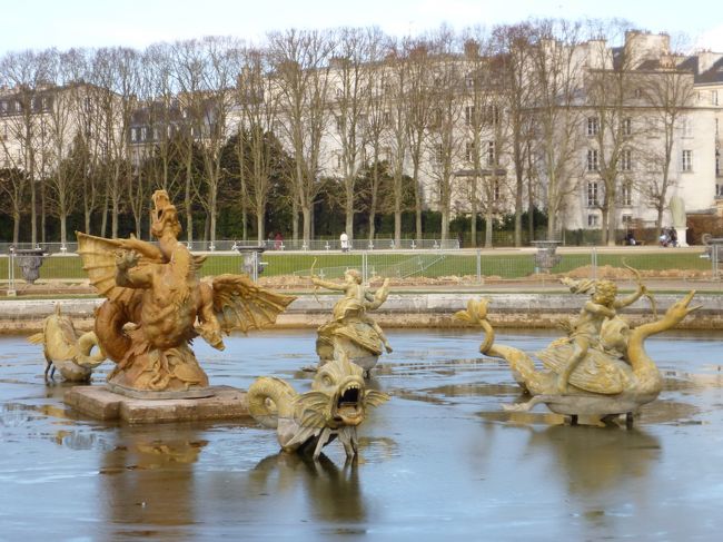 ヴェルサイユ宮殿の噴水