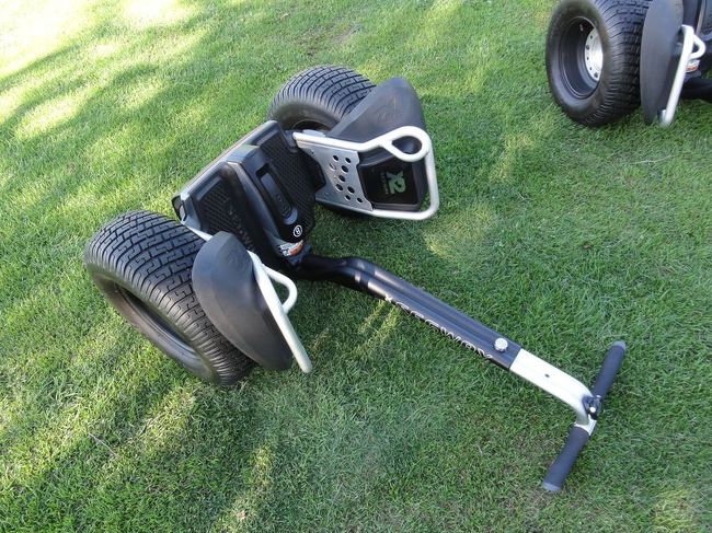 これが本日のマイセグウェイ。<br />ナンバー8と縁起が良さそうです。