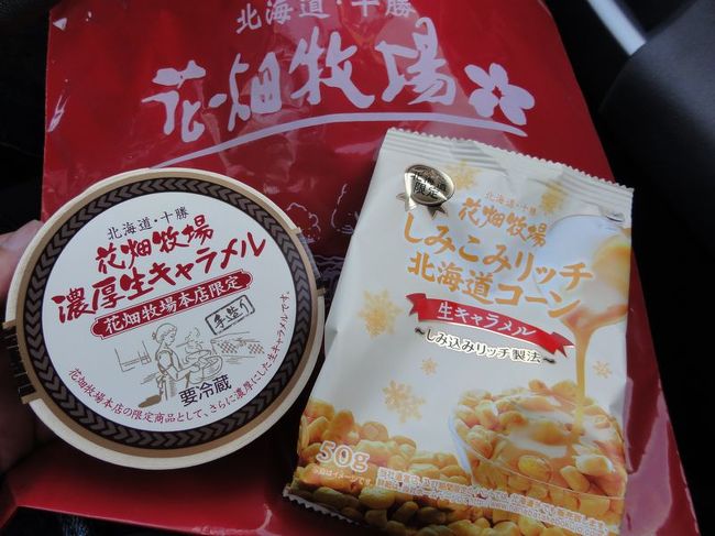 一応、牧場限定という生キャラメルなどを購入しました。