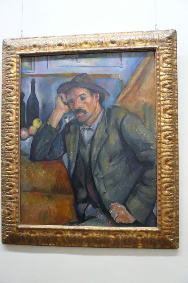 セザンヌ<br />煙草を吸う男