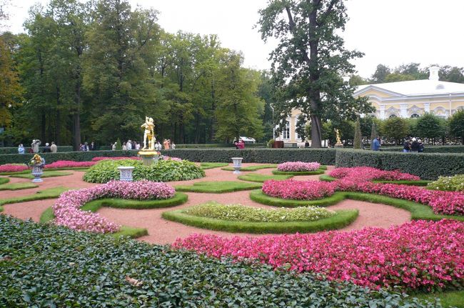 ピョートル大帝夏の宮殿<br />庭園
