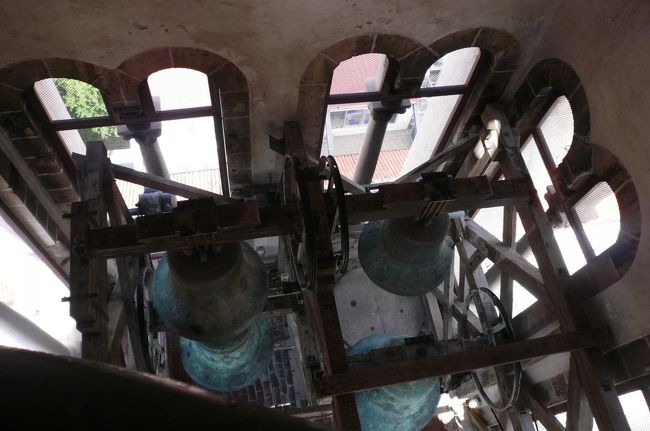 聖ストシャ大聖堂の鐘楼内部