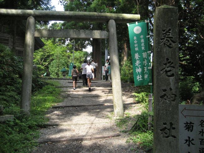 近くに行きたい♪ 「炎天下の最中おちょぼさんと養老の滝へ とりあえず生中一杯(^◇^)」