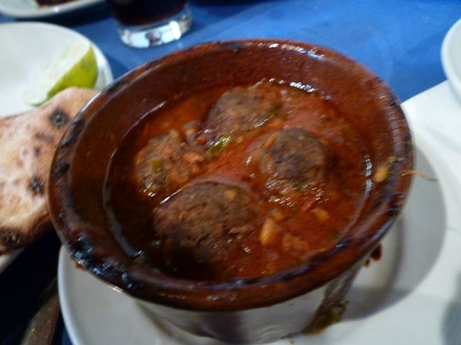 ダーウード・バシャ（ミートボールトマト煮）<br />食べたことある味がした