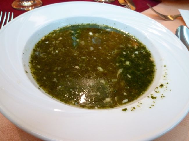 モロヘーヤ　<br />クレオパトラの美容の元となったスープだそうです。