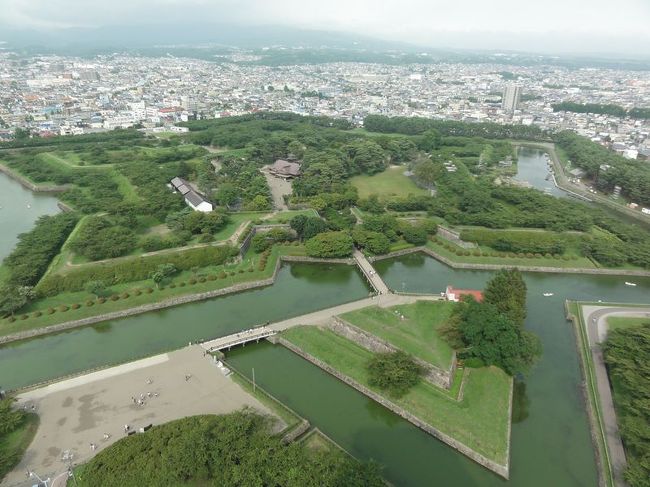 うおぉぉぉーーー。<br /><br />まさに五稜郭！