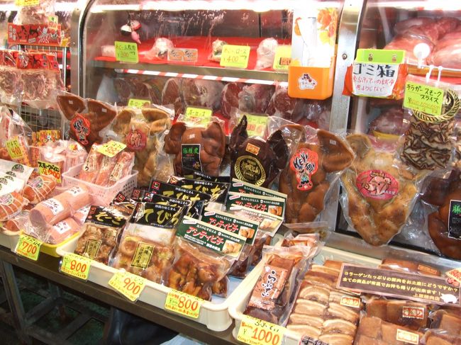 豚の顔（チラガー）も売っている（これは買わなかった）。