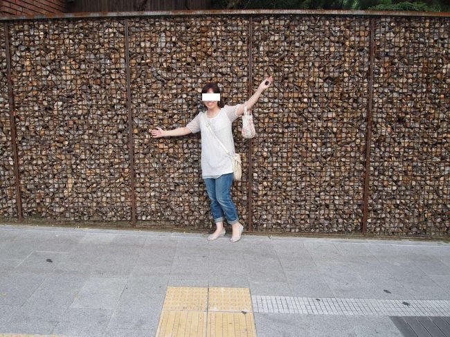 「写真撮ってくださ〜い」と急に話しかけられた。<br />一人なのに「さすが韓国人！！」というポーズをとるので<br />私も負けずに同じポーズで写真を撮ってもらった。<br /><br />でも少し照れがあるかな？