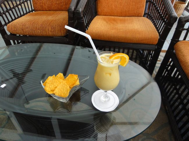 次のカクテルもオリジナルカクテル『オラウータン』。<br />バナナ味のカクテルでした。