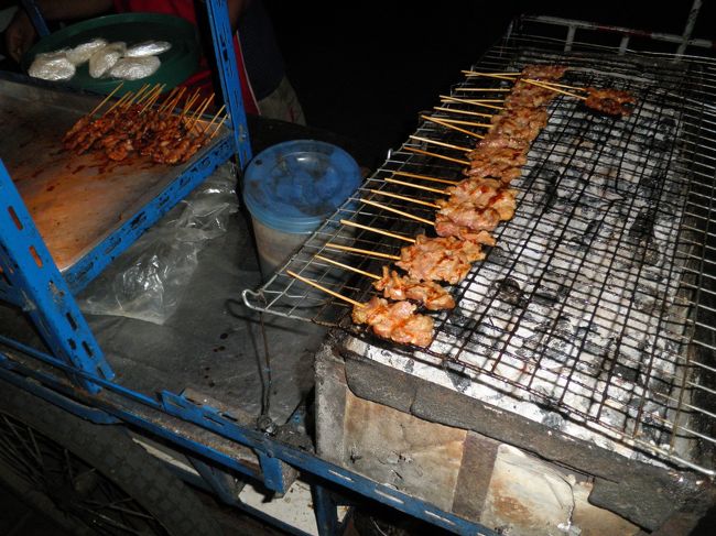 またも発見。焼き終わったものは、隅っこに。