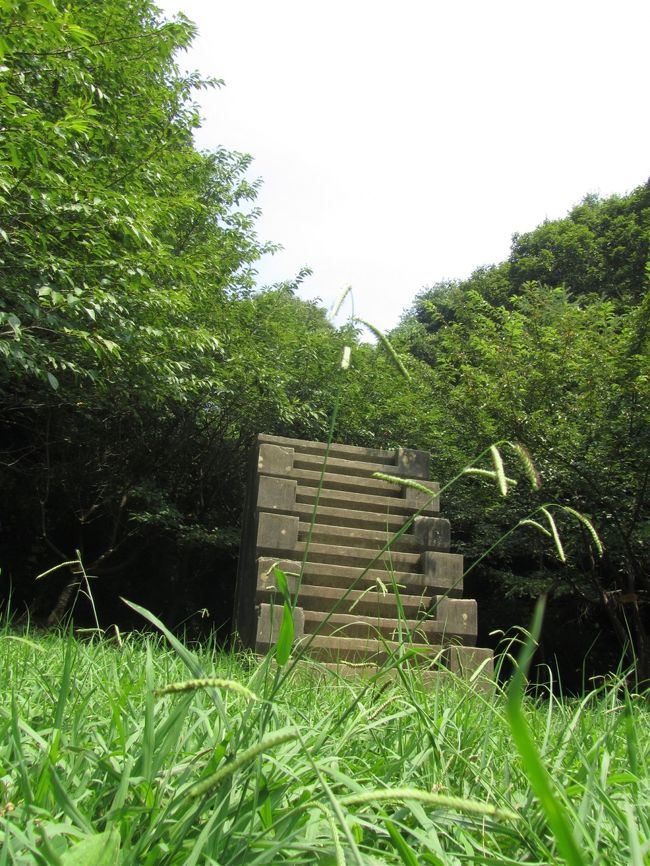 訓練用の１２階段。<br />兵士たちがこれで高所から飛び降りる練習をしたそうです。