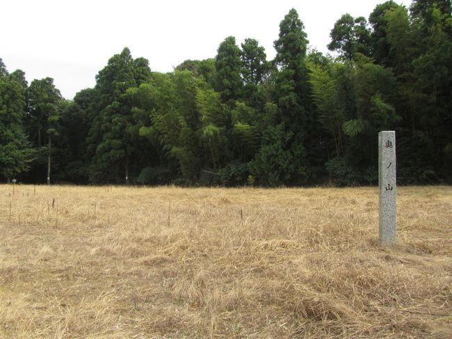奥の山。別名妙見郭<br />かつて妙見宮がここに建っていて本佐倉城主(千葉氏)はここで元服しているそうだ<br />