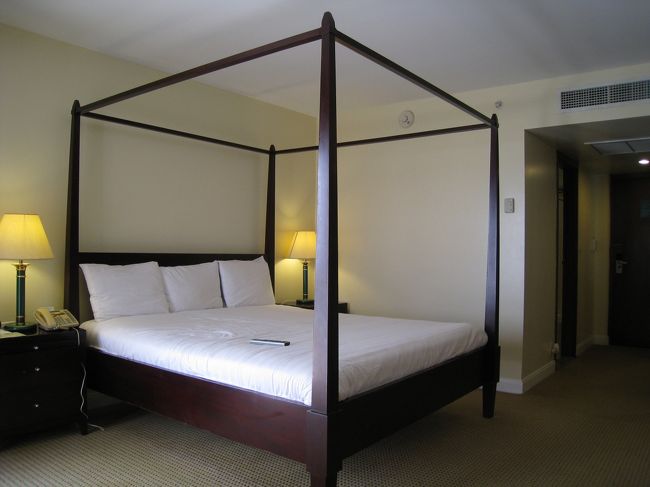 トロリーバスで、ホリデーリゾートへ移動。施設的には、全然こっちで良かった。料金も、半額ちょっとだし。こちらのビーチでは泳がなかったので、ヒルトンホテル前のビーチほど、多くの魚を見る事が出来るのかは分からないけど。